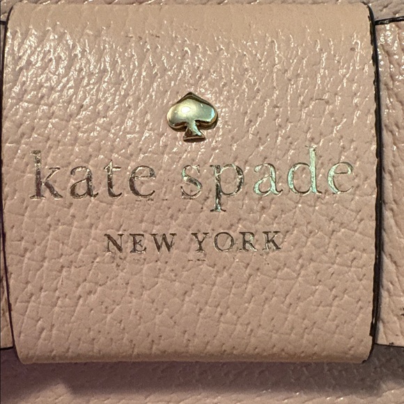 Kate Spade Blush Satchel with Bow Accent - Picture 2 of 10